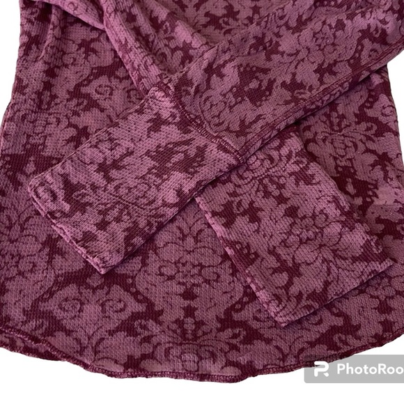 🆕FREE PEOPLE YOU AND I PLUM PURPLE LONG SLEEVE TURTLENECK TOP - Picture 8 of 10